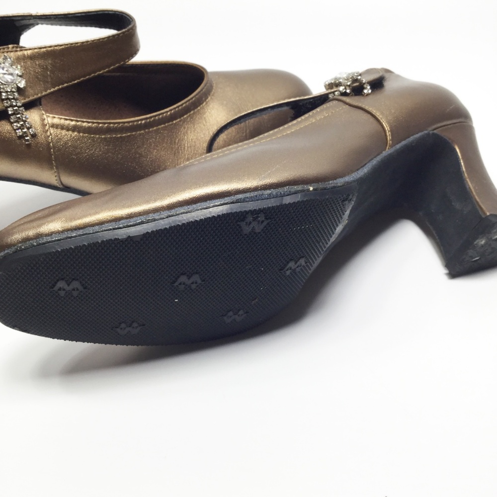 Ballroom Dance Shoes Copper Gem